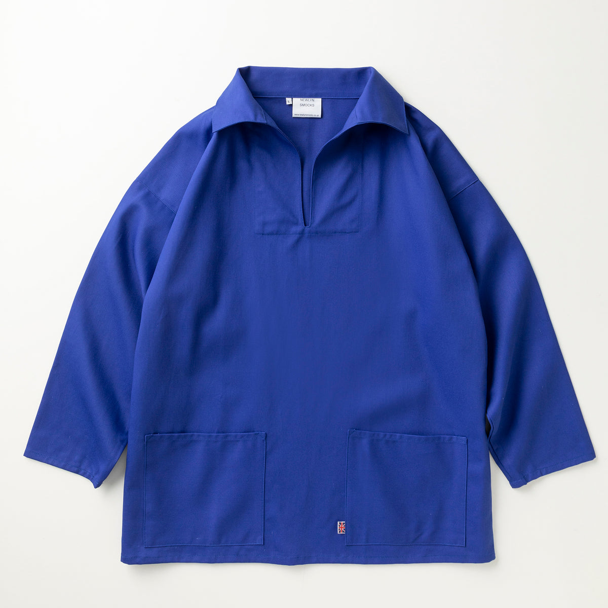 NEWLYN SMOCKS/ニューリンスモック】3/4SLEEVE V NECK(UN)-