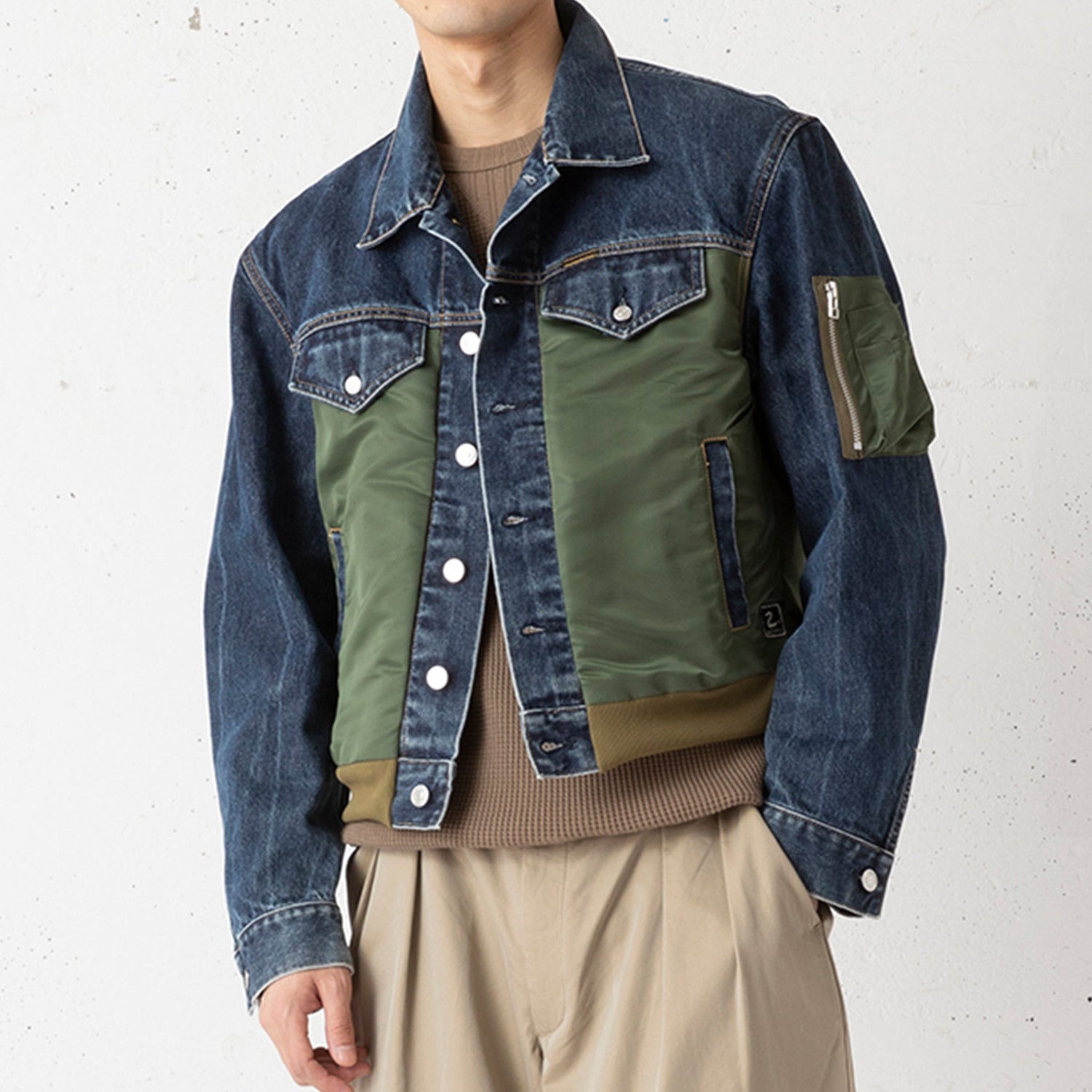 2nd existence | セカンドエグジスタンス Begin別注 2nd デニム×MA1