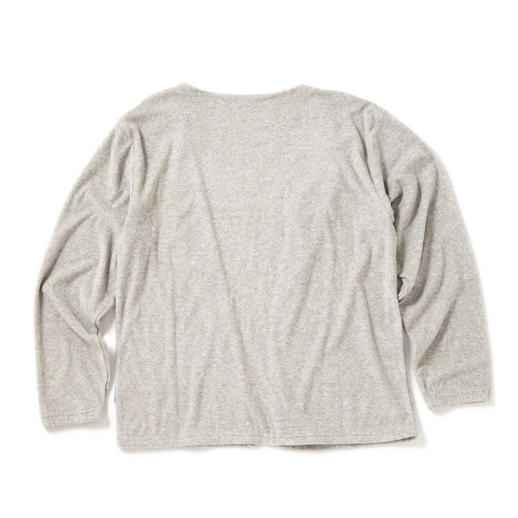 feel so easy good things for relaxing | フィールソーイージーグッドシングスフォーリラクシング　PILE BUTTONLESS CARDIGAN