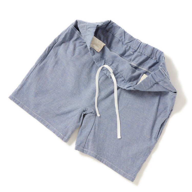 feel so easy good things for relaxing | フィールソーイージーグッドシングスフォーリラクシング　chambray relax shorts
