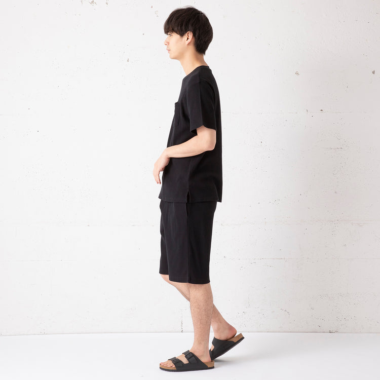 philme waffle room wear black ルームウェア - 通販 - sge.com.br