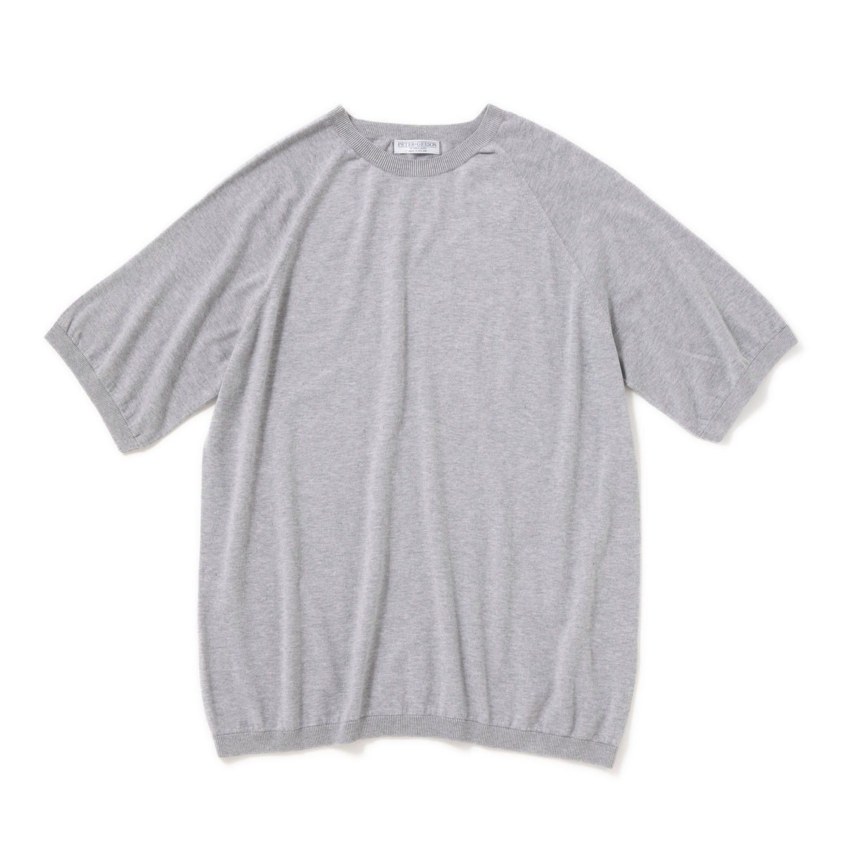 ★送料・関税込★RONRON★HENRYNECK GOLGI LONG SLEEVE★ PETER GEESON | ピーターギーソン CREW NECK RAGLAN SLEEVE
