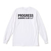 PROGRESS RUNNING CLUB | プログレス ランニング クラブ INCLUSIVE LOGO LONG SLEEVE T