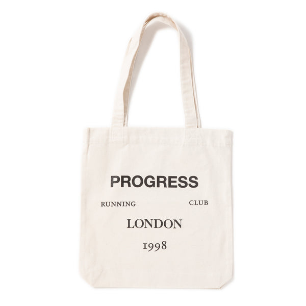 PROGRESS RUNNING CLUB | プログレス ランニング クラブ LONDON LOGO TOTE