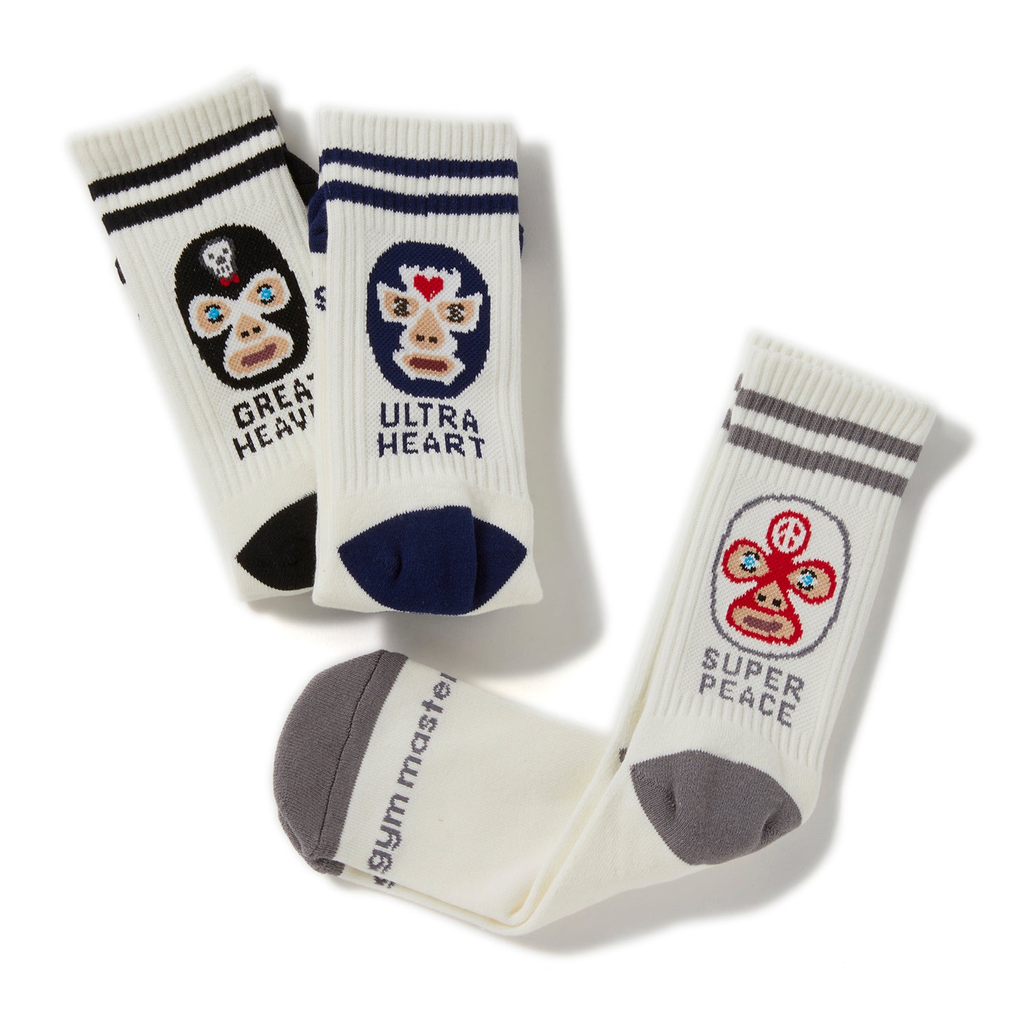 gym master | ジムマスター “覆面レスラー”ジャガードソックス