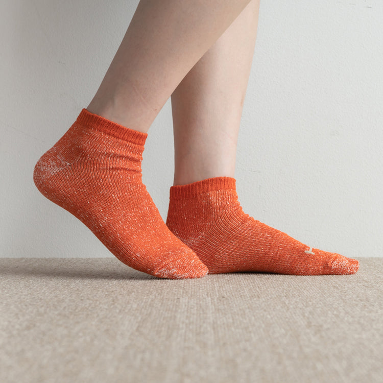 Homie | ホミー　Linen Silk HM Ankle Socks