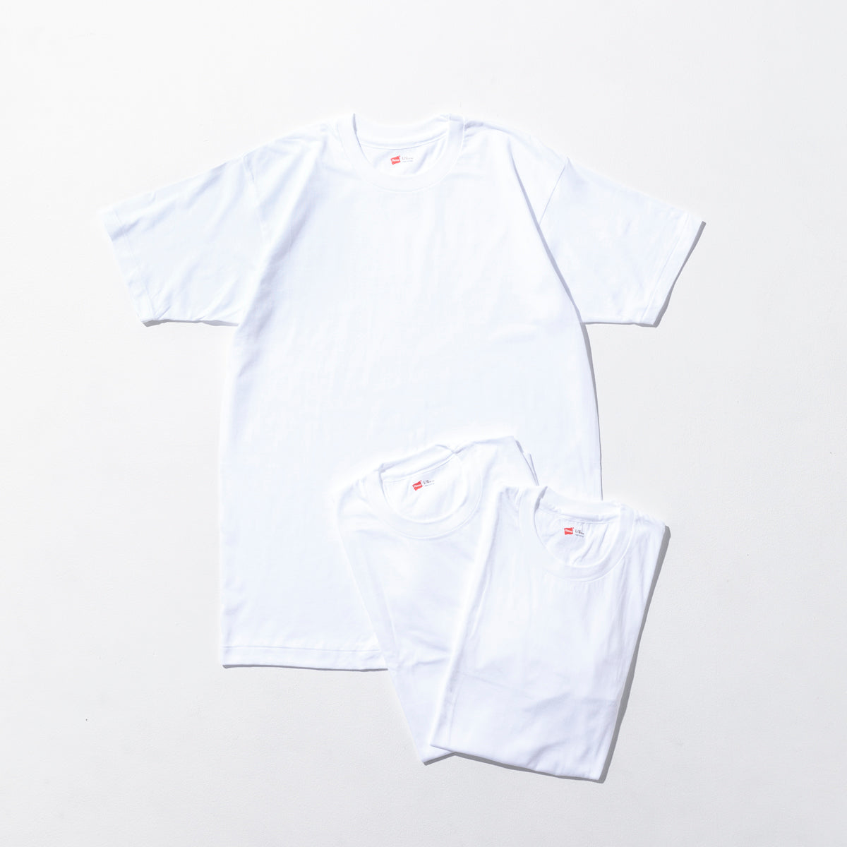 Hanes | ヘインズ 3P ゴールドラベルクルーネックTシャツ