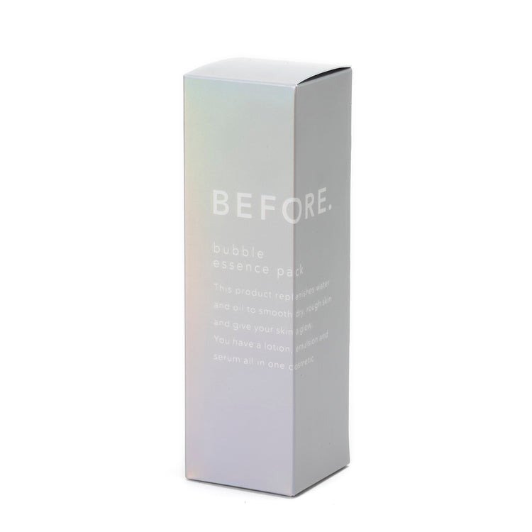 BEFORE. | ビフォー　bubble essence pack