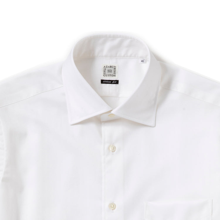 azabu the custom shirt | アザブ・ザ・カスタムシャツ　ドレスシャツ (防汚加工)