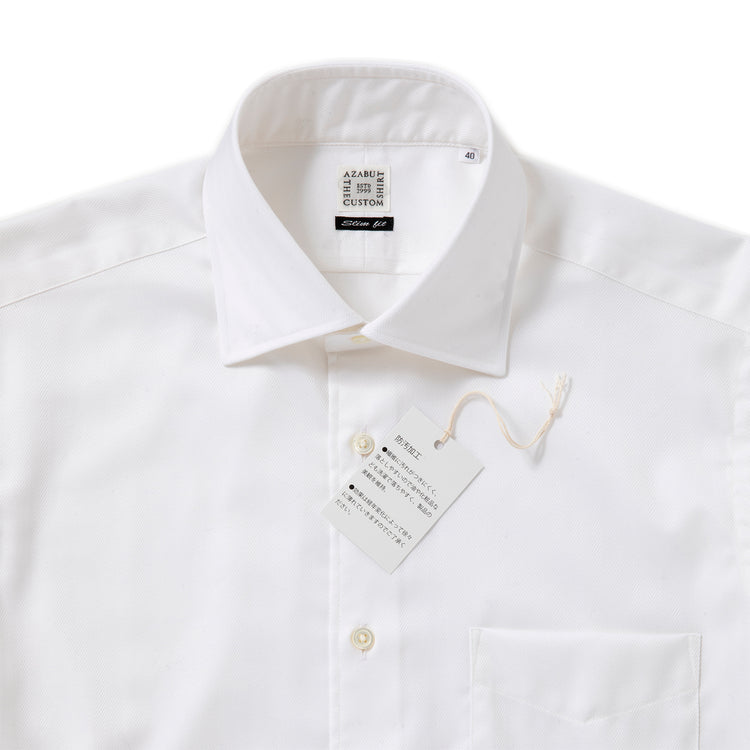 azabu the custom shirt | アザブ・ザ・カスタムシャツ　ドレスシャツ (防汚加工)
