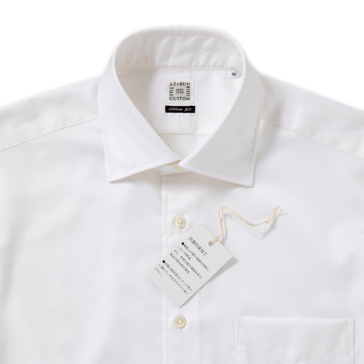 azabu the custom shirt | アザブ・ザ・カスタムシャツ　ドレスシャツ (抗菌防臭加工)