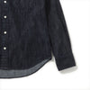 MANUAL ALPHABET | マニュアルアルファベット 6oz DENIM BD SHT/Suitable Fit(ONE WASH)