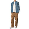 MANUAL ALPHABET | マニュアルアルファベット 6oz DENIM BD SHT/Suitable Fit(NAVY)