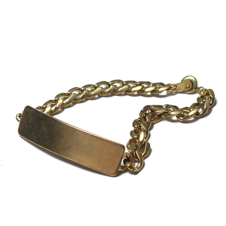 THE SUPERIOR LABOR | ザシュペリオールレイバー　Brass ID Chain Bracelet