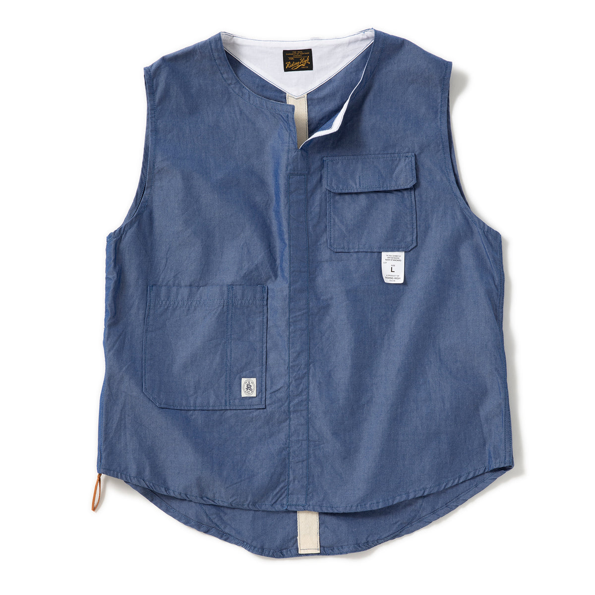 RIDING HIGH | ライディングハイ THE TOWN VEST - DUNGAREE