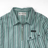 WILDERNESS EXPERIENCE | ウィルダネスエクスペリエンス　Striped half zip shirt
