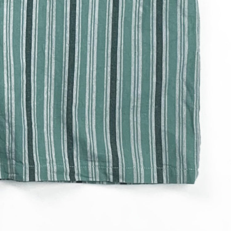 WILDERNESS EXPERIENCE | ウィルダネスエクスペリエンス　Striped half zip shirt