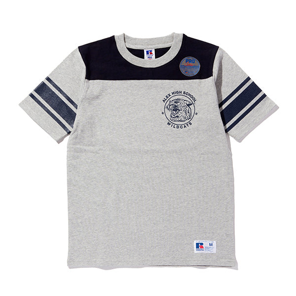 ラッセルアスレティック|ハイコットン 天竺フットボールTシャツ ラッセルアスレティック|ハイコットン 天竺フットボールTシャツ