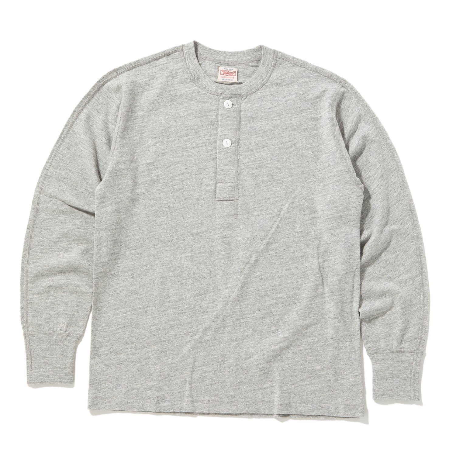 Healthknit】クラシックスウェット ヘンリーネック | PieceLife