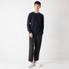 Healthknit | ヘルスニット Begin別注 微ロング丈ベーシックワッフル長袖クルーTシャツ