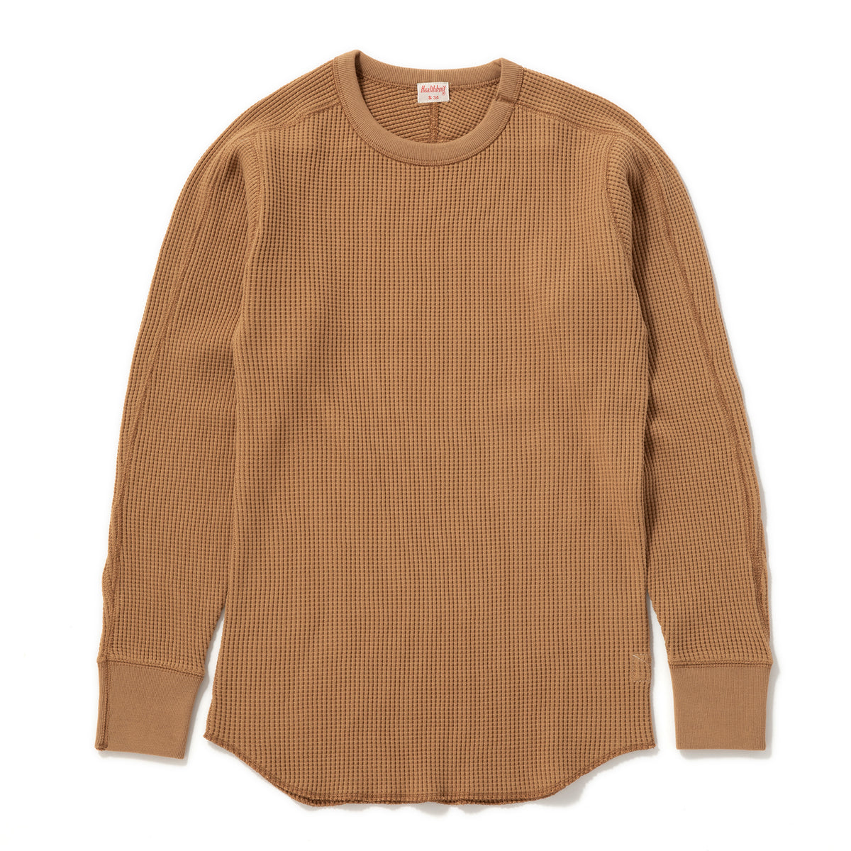 Healthknit | ヘルスニット スーパーヘビーワッフルクルーネック長袖T 