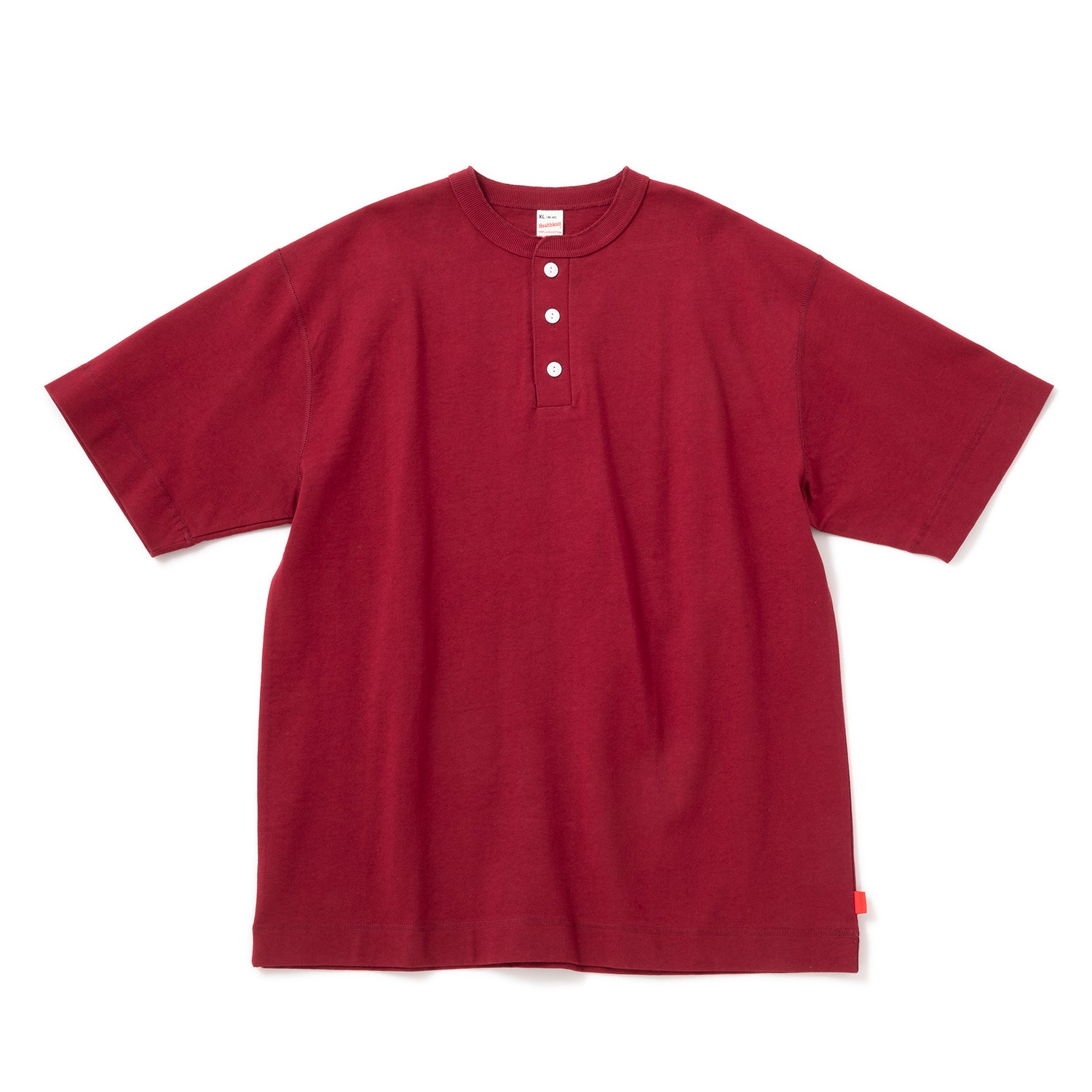 Healthknit | ヘルスニット マックスウェイト ヘンリーネック半袖Tシャツ