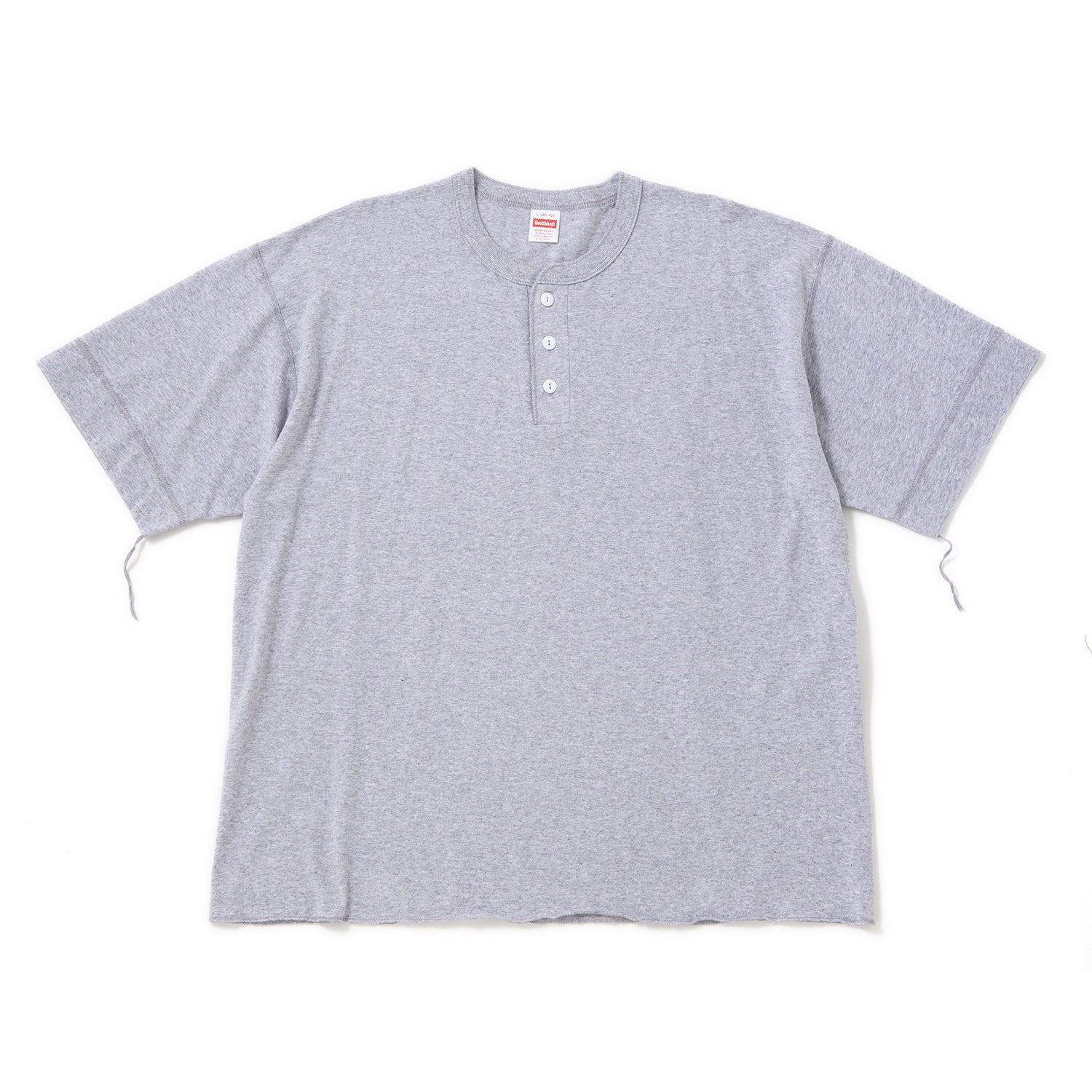 Healthknit | ヘルスニット ワイドヘンリーネック半袖Tシャツ