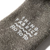 THING FABRICS | シングファブリックス　TIP TOP 365 Organic Heather Pile Crew Socks