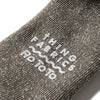 THING FABRICS | シングファブリックス TIP TOP 365 Organic Heather Pile Crew Socks