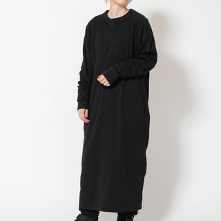 HAAG | ハーグ　LONG SLEEVE SWEAT ONE PIECE