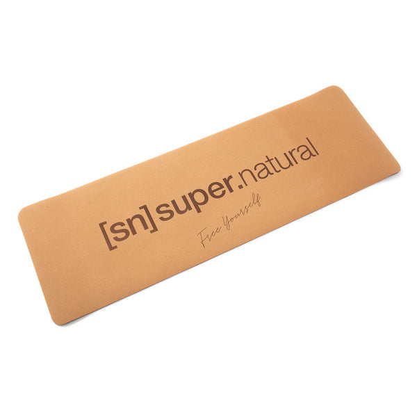 sn]super.natural | エスエヌ スーパーナチュラル SN コルクヨガマット Laser engraved