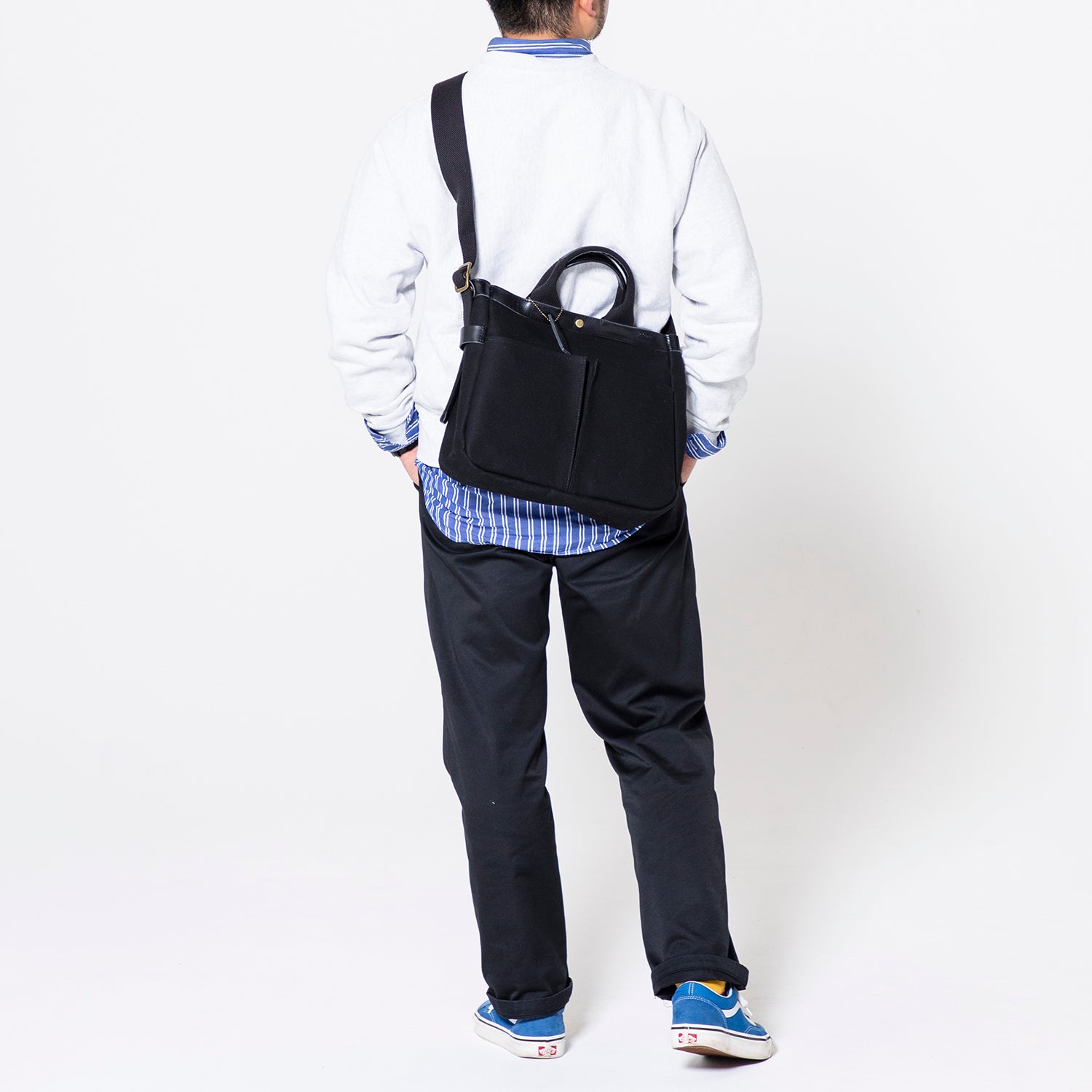 TIDEWAY | タイドウェイ LaLa Begin別注 A4も入るツイル2wayショルダー