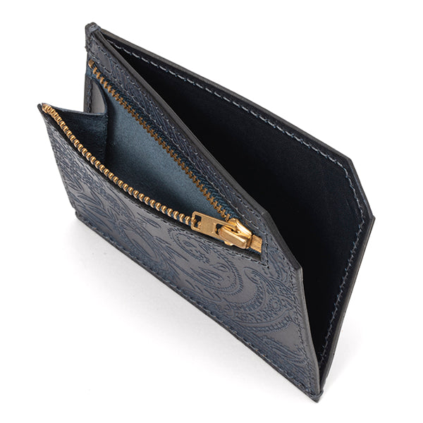 RE.ACT LEATHER WORKS | リアクトレザーワークス　INDIGO SLIM WALLET