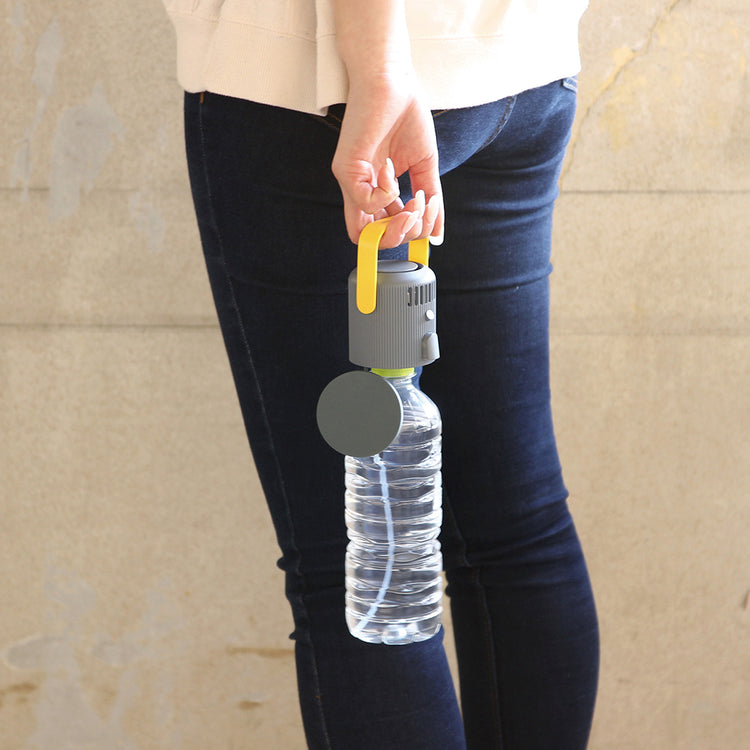 SPICE OF LIFE | スパイスオブライフ　ペットボトルに取り付ける小型扇風機 ミストファン ボトルキャップ