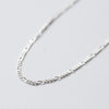 Taaii | ターイ　SILVER FIGARO CHAIN SHORT NECKLACE