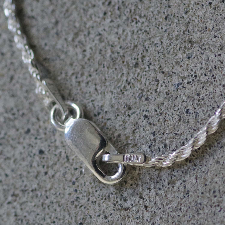 Taaii | ターイ　SILVER ROPE CHAIN NECKLACE
