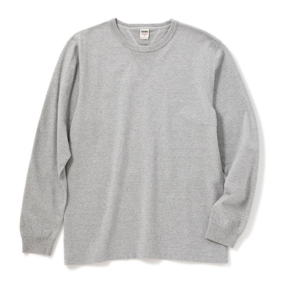 BARNS OUTFITTERS | バーンズ アウトフィッターズ COZUN LS GUSSET T