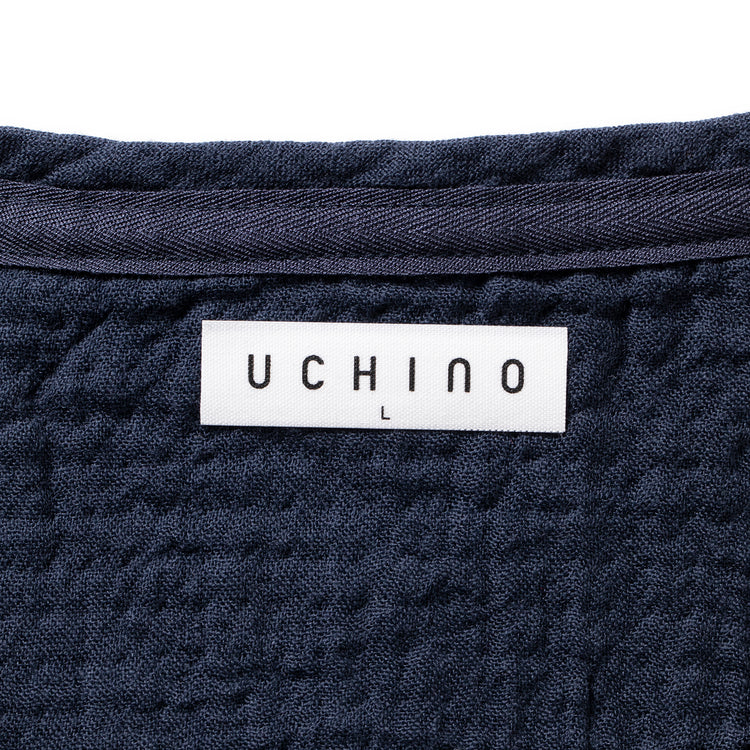 Uchino | ウチノ　Begin別注 マシュマロワッフルガーゼライト Vネックカットソー