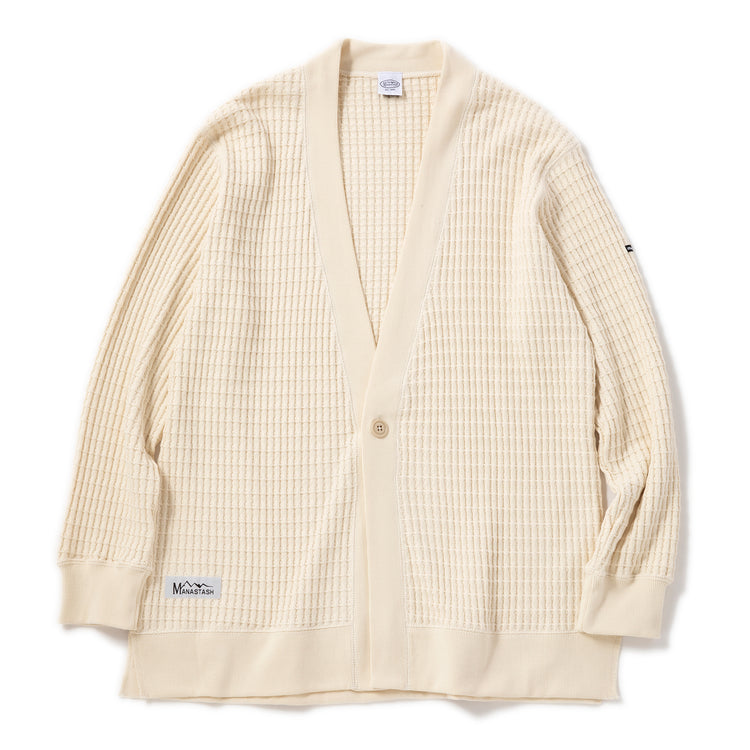 MANASTASH | マナスタッシュ SNUGGLE SNUG THERMAL CARDIGAN