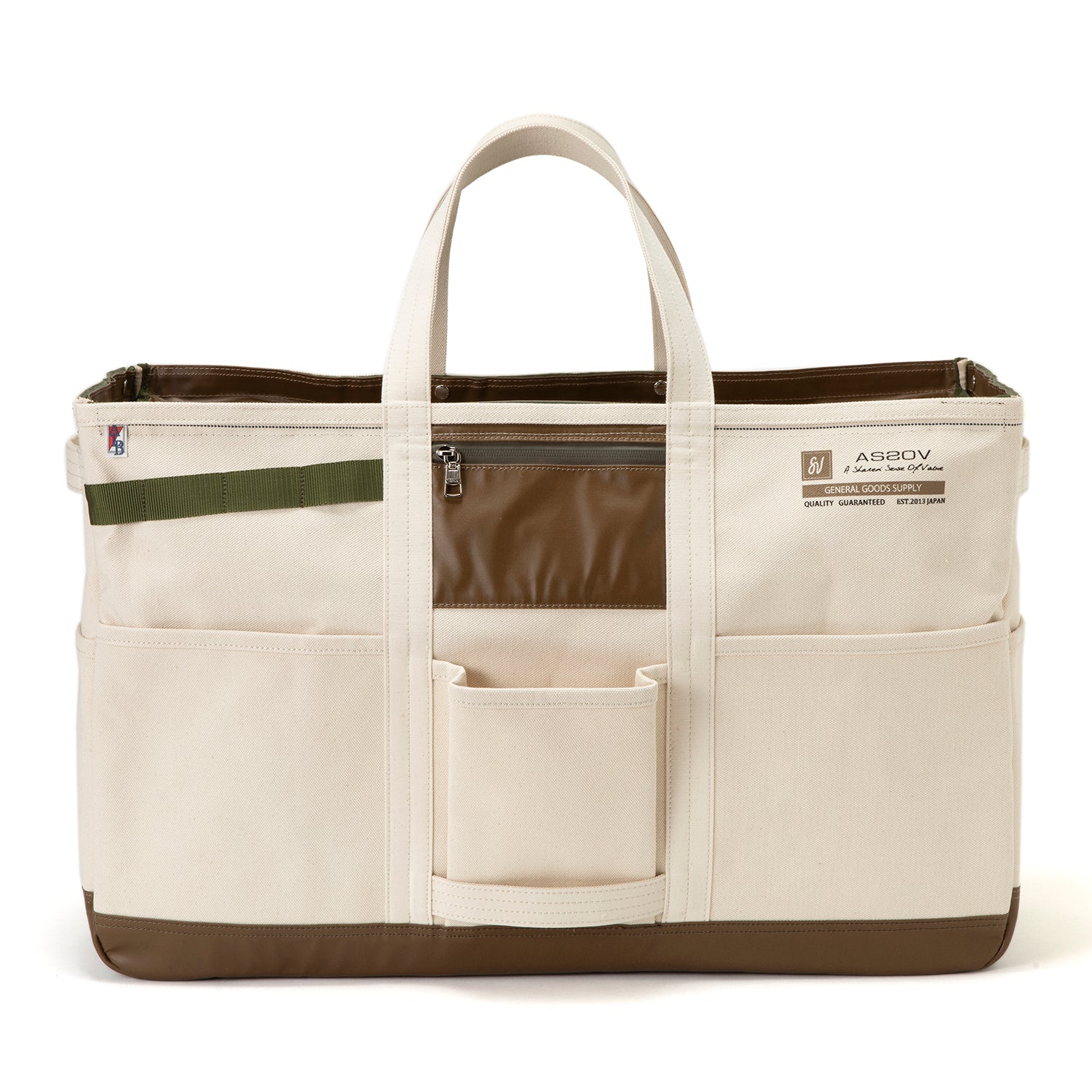 AS2OV | アッソブ ALBERTON CANVAS TOTE L - ビギンマーケット (Begin