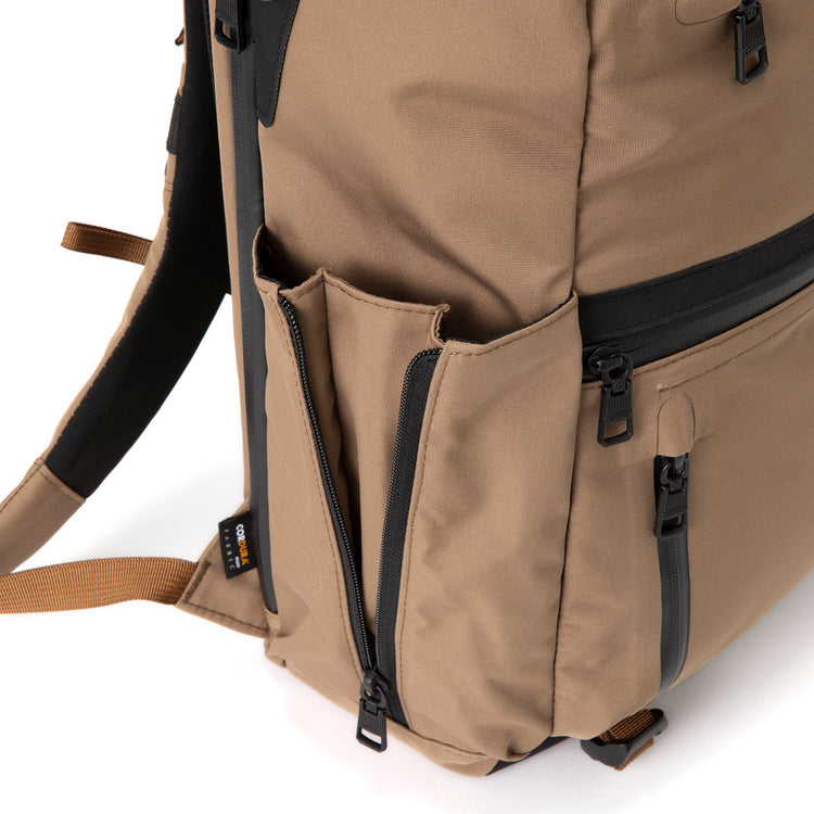 AS2OV | アッソブ　WATER PROOF CORDURA 305D ROUND ZIP BACKPACK