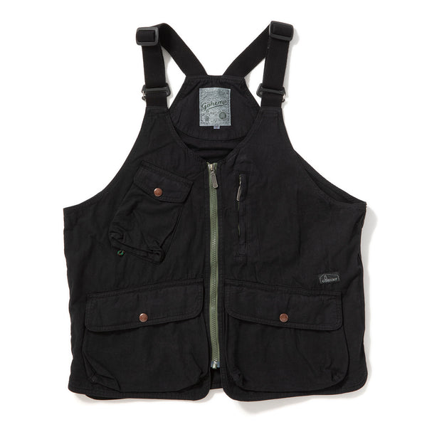 GOHEMP | ゴーヘンプ | HEMP UTILITY VEST - ビギンマーケット (Begin