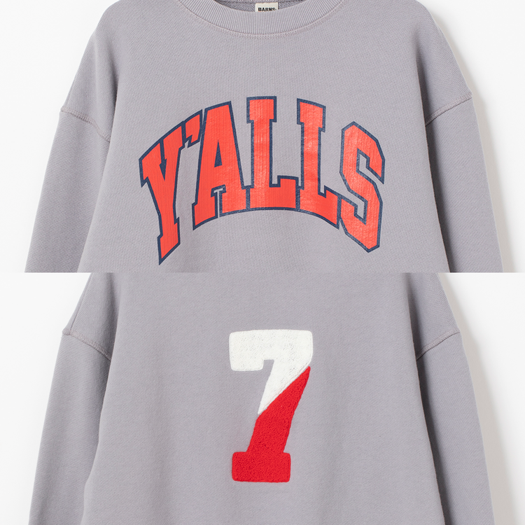 BARNS OUTFITTERS | バーンズ アウトフィッターズ SUNDRY CREW SWEAT