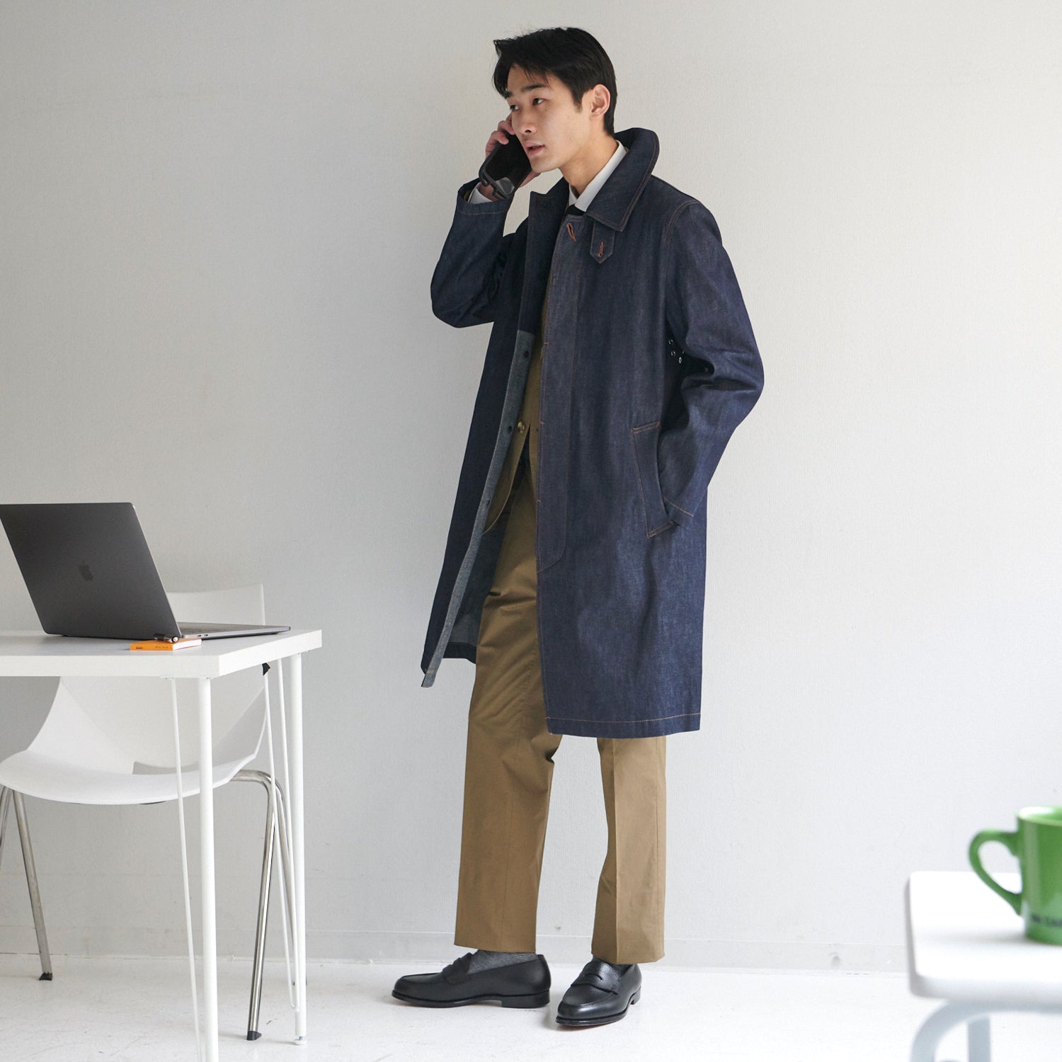 マッキントッシュ | Begin別注 デニムダンケルド - ビギンマーケット